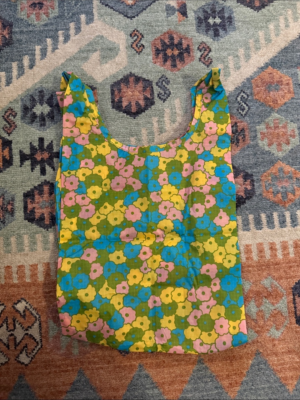 Mini floral baggu bag